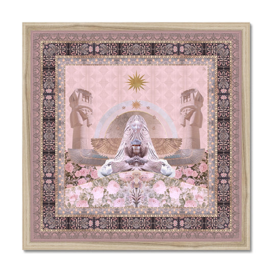 Hathor - Light Edition Framed Print - Starseed Designs Inc.