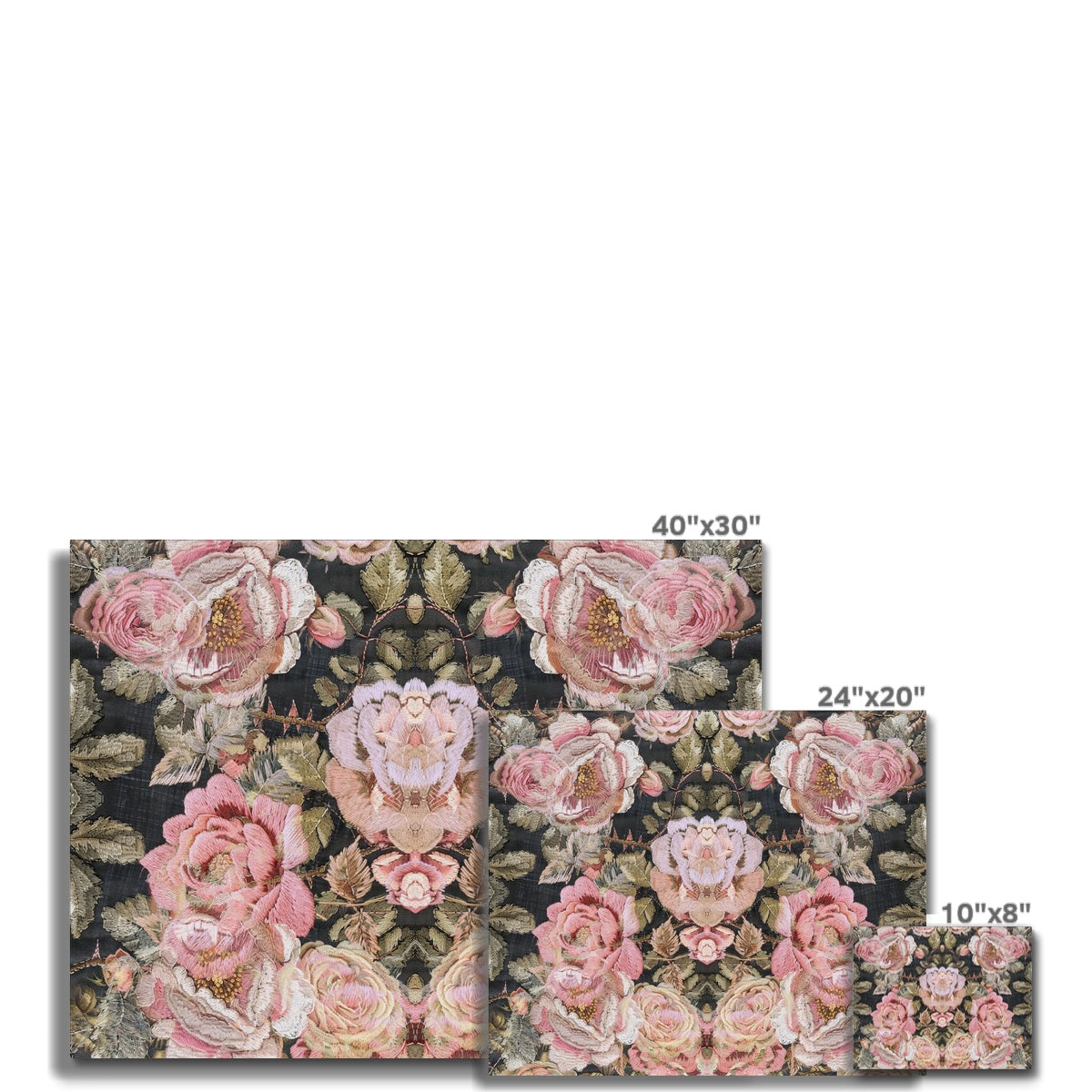 It's all Roses Giclée Canvas Print - Starseed Designs Inc.