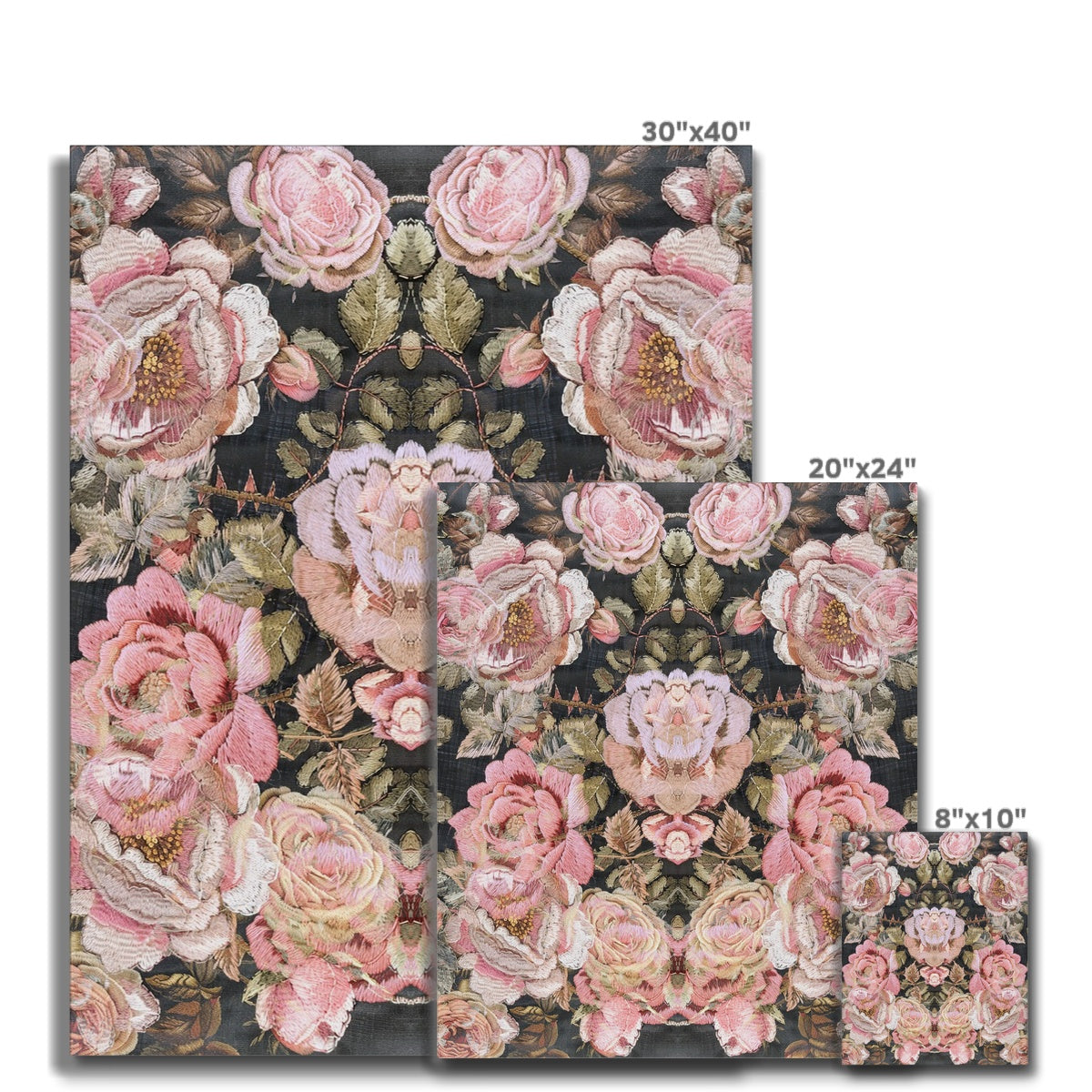 It's all Roses Giclée Canvas Print - Starseed Designs Inc.