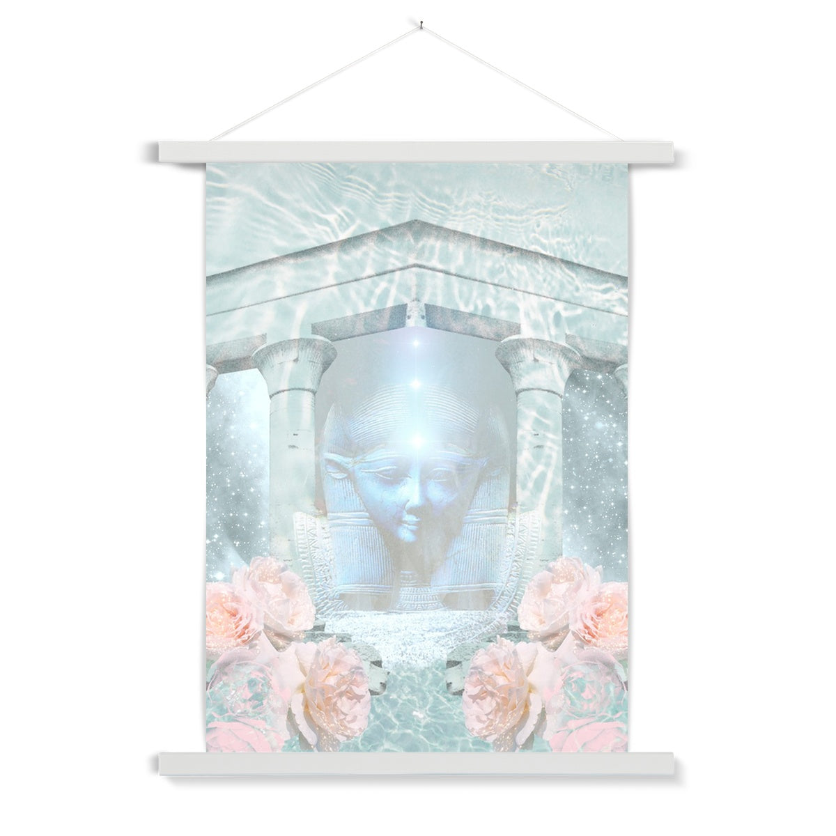Hathor Temple Fine Art Print with Hanger - Starseed Designs Inc.
