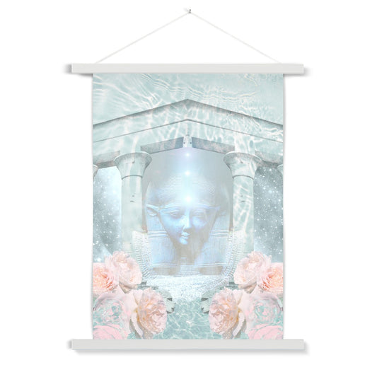 Hathor Temple Fine Art Print with Hanger - Starseed Designs Inc.