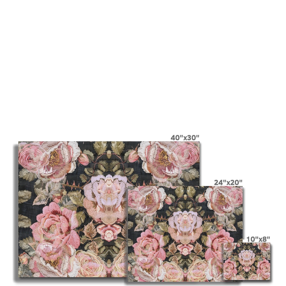 It's all Roses Giclée Canvas Print - Starseed Designs Inc.