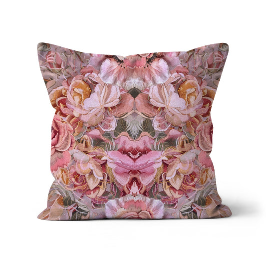 Pink Poetry Cushion - Starseed Designs Inc.