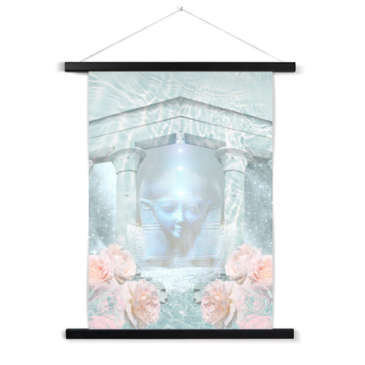 Hathor Temple Fine Art Print with Hanger - Starseed Designs Inc.