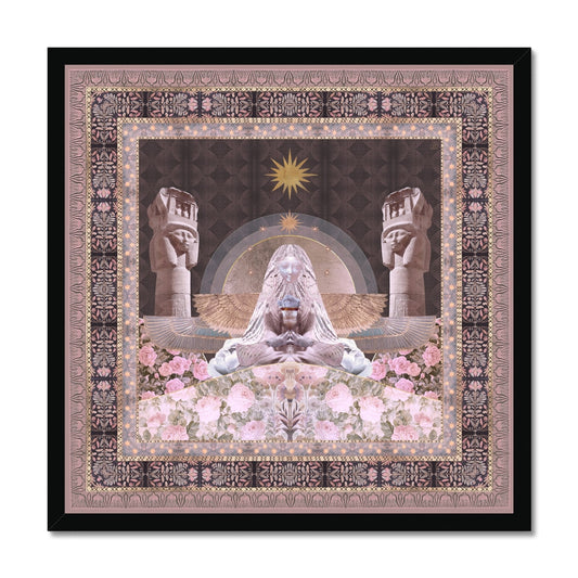 Hathor - Night Edition Framed Print - Starseed Designs Inc.