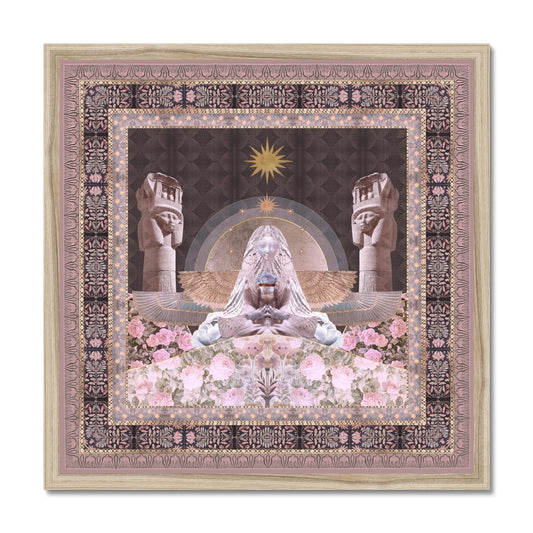 Hathor - Night Edition Framed Print - Starseed Designs Inc.