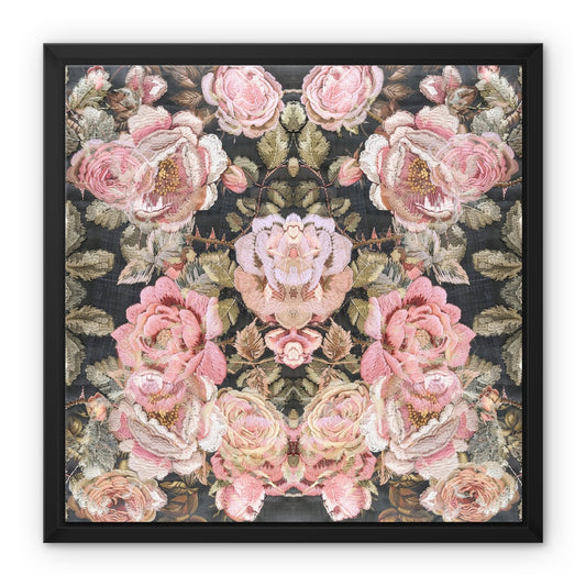 It's all Roses Framed Canvas - Starseed Designs Inc.