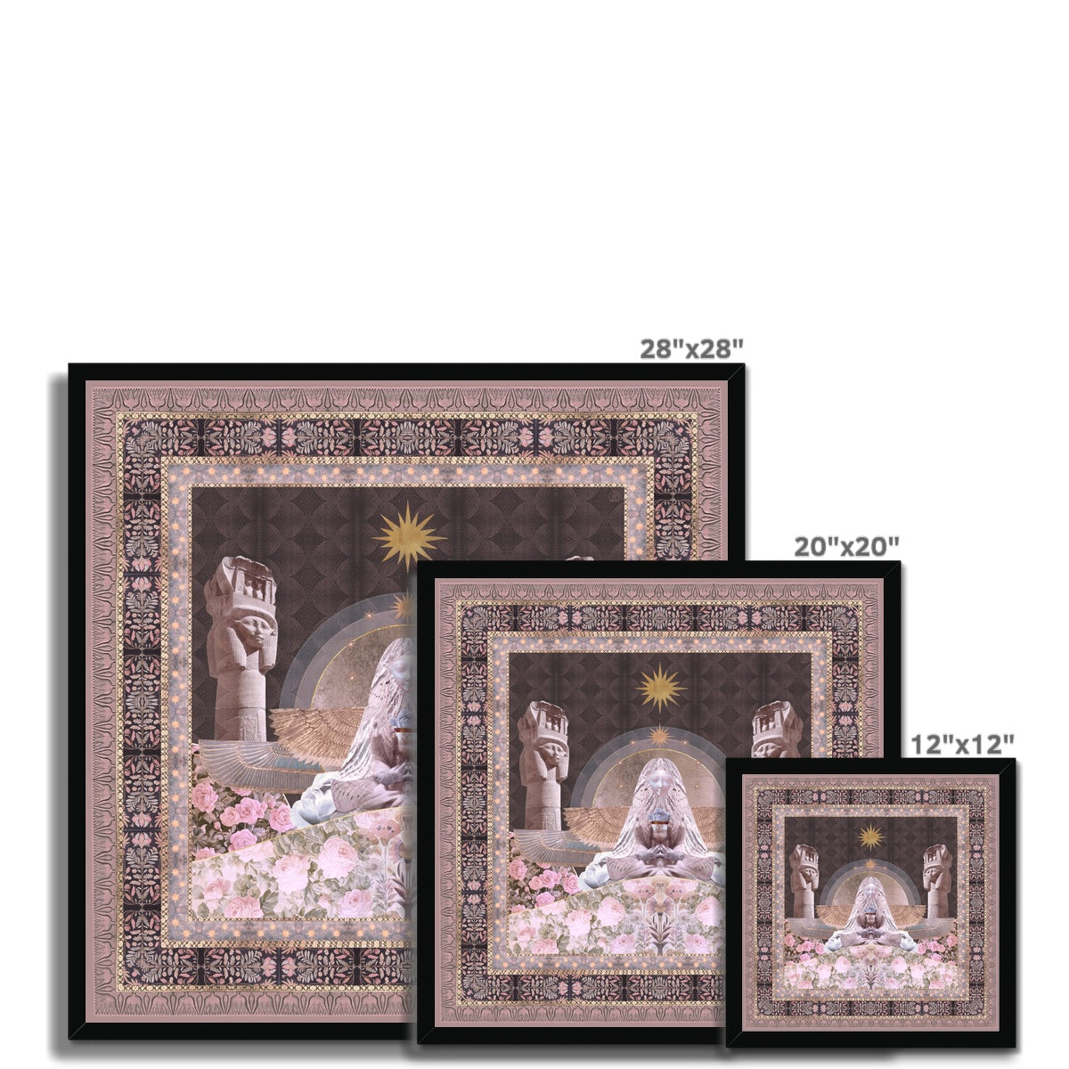 Hathor - Night Edition Framed Print - Starseed Designs Inc.