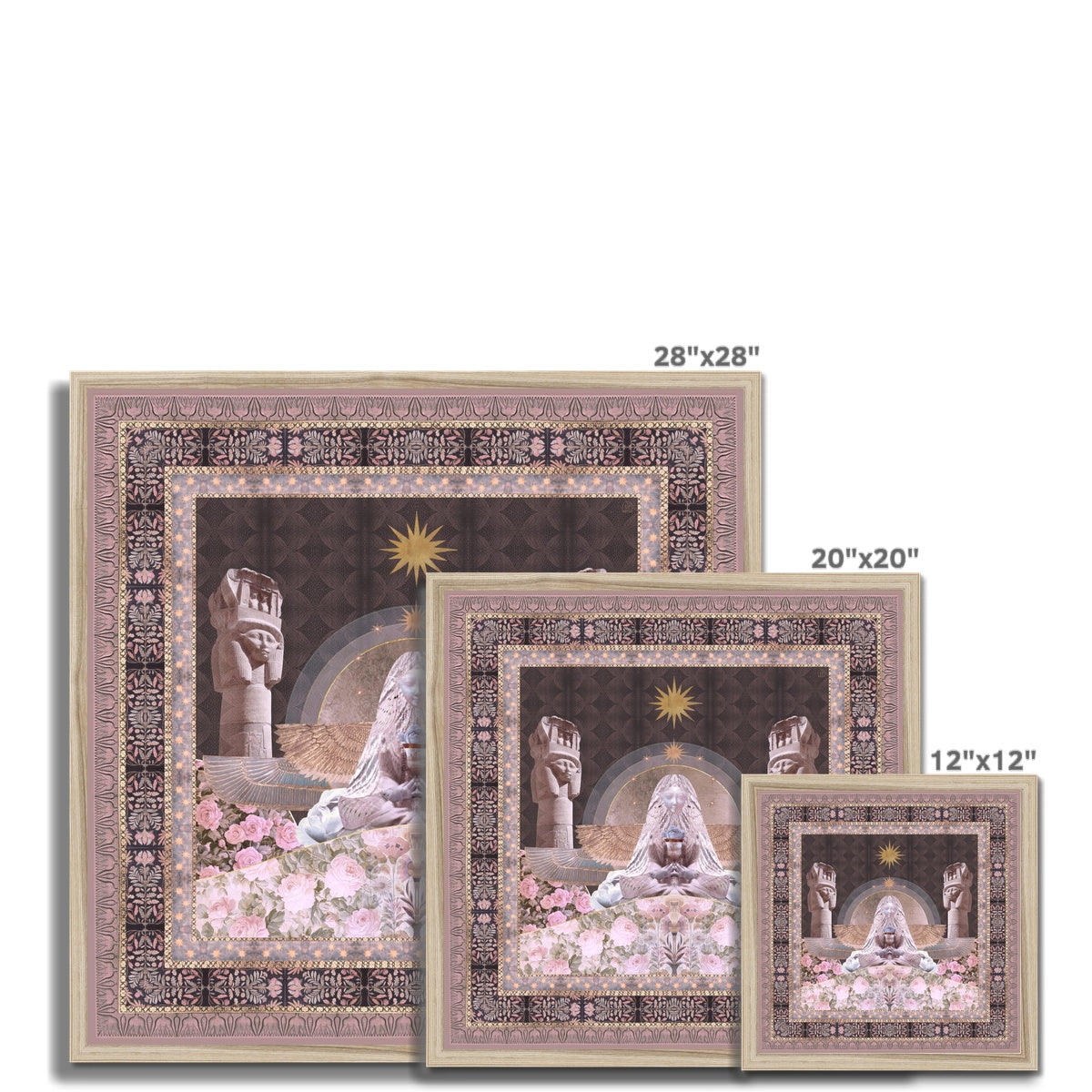 Hathor - Night Edition Framed Print - Starseed Designs Inc.