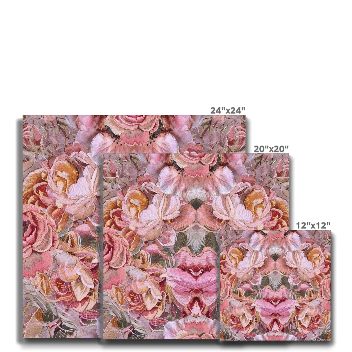 Pink Poetry Giclée Canvas - Starseed Designs Inc.