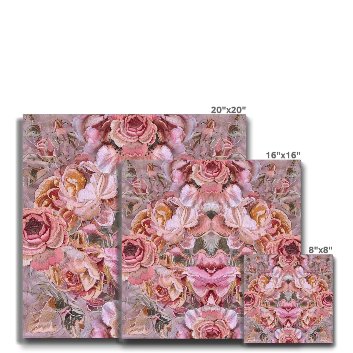 Pink Poetry Eco Canvas - Starseed Designs Inc.