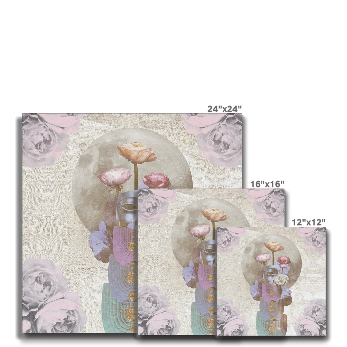 Eight of Pentacles Giclée Canvas - Starseed Designs Inc.