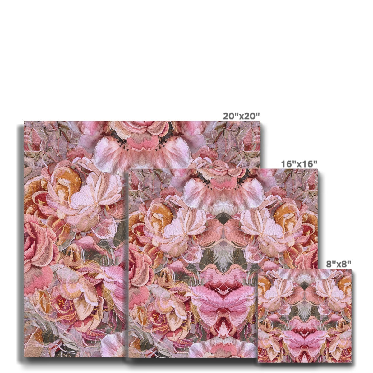 Pink Poetry Eco Canvas - Starseed Designs Inc.