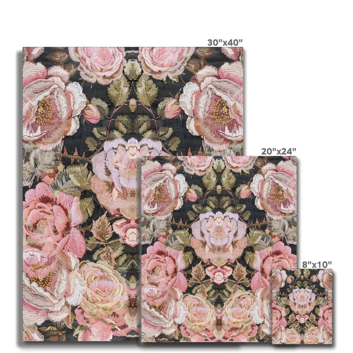 It's all Roses Giclée Canvas Print - Starseed Designs Inc.