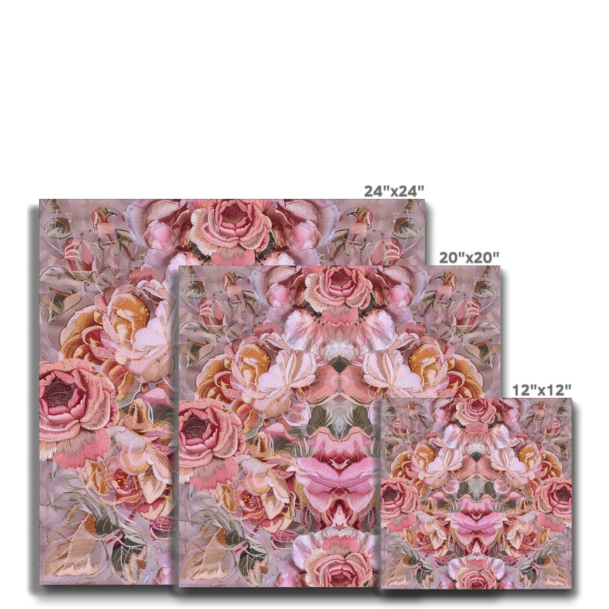 Pink Poetry Giclée Canvas - Starseed Designs Inc.