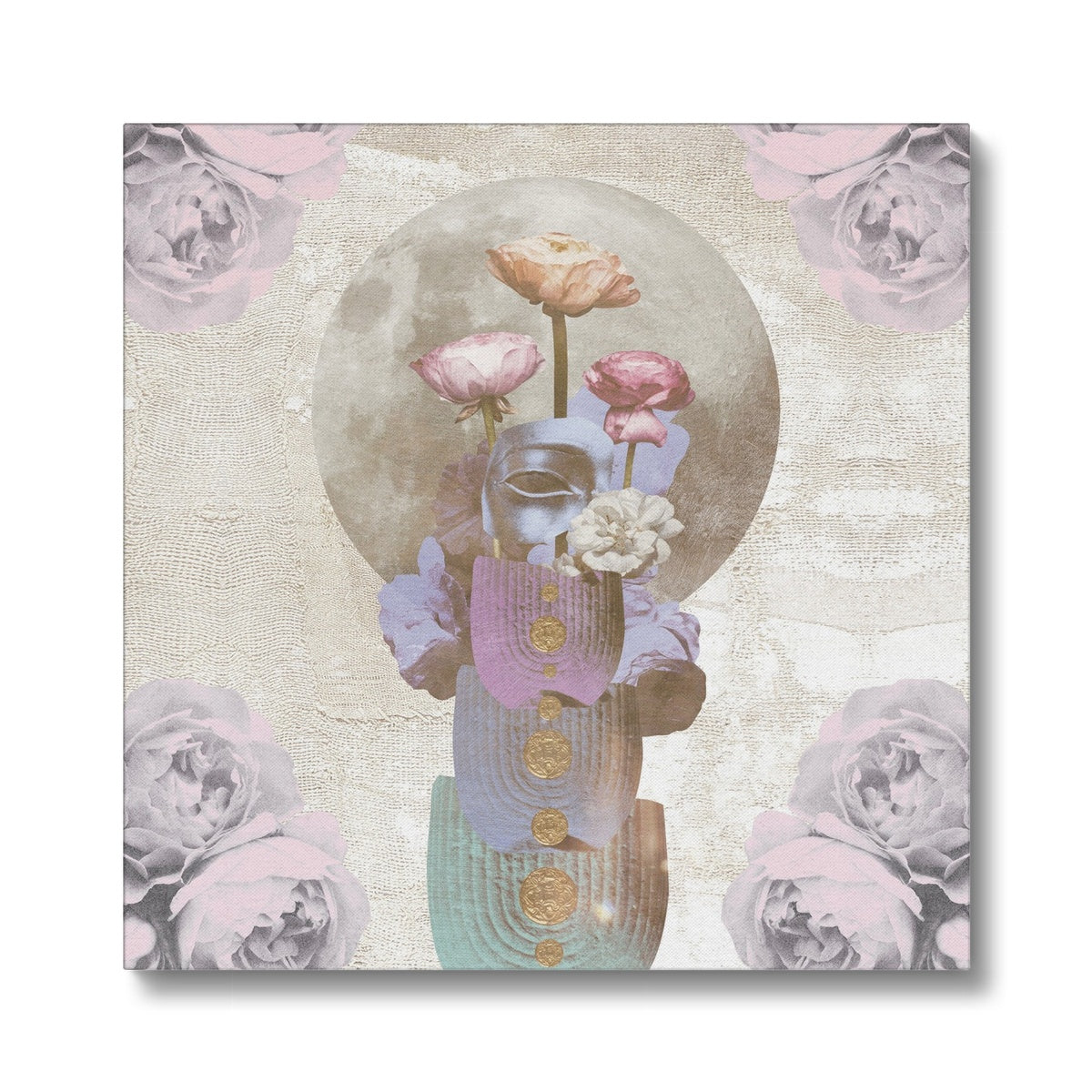 Eight of Pentacles Giclée Canvas - Starseed Designs Inc.