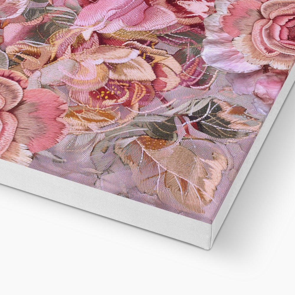 Pink Poetry Giclée Canvas - Starseed Designs Inc.