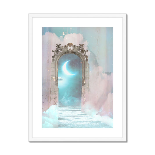 Luna  Framed & Mounted Print - Starseed Designs Inc.