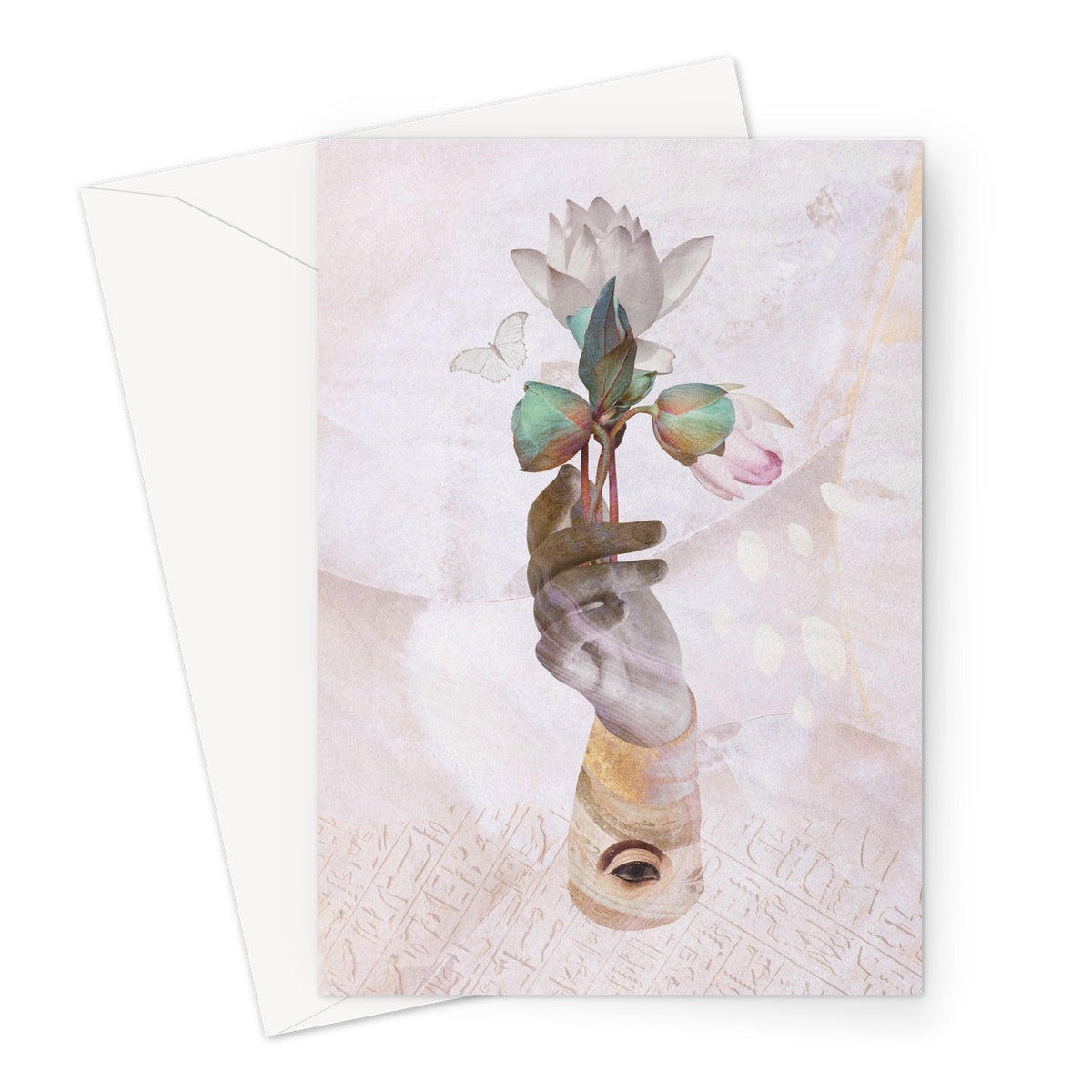 A Sacred Blossom Greeting Card - Starseed Designs Inc.