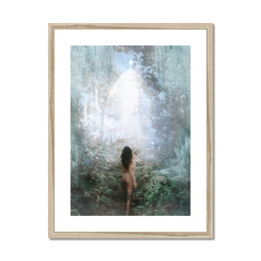 Secret Garden Framed & Mounted Print - Starseed Designs Inc.