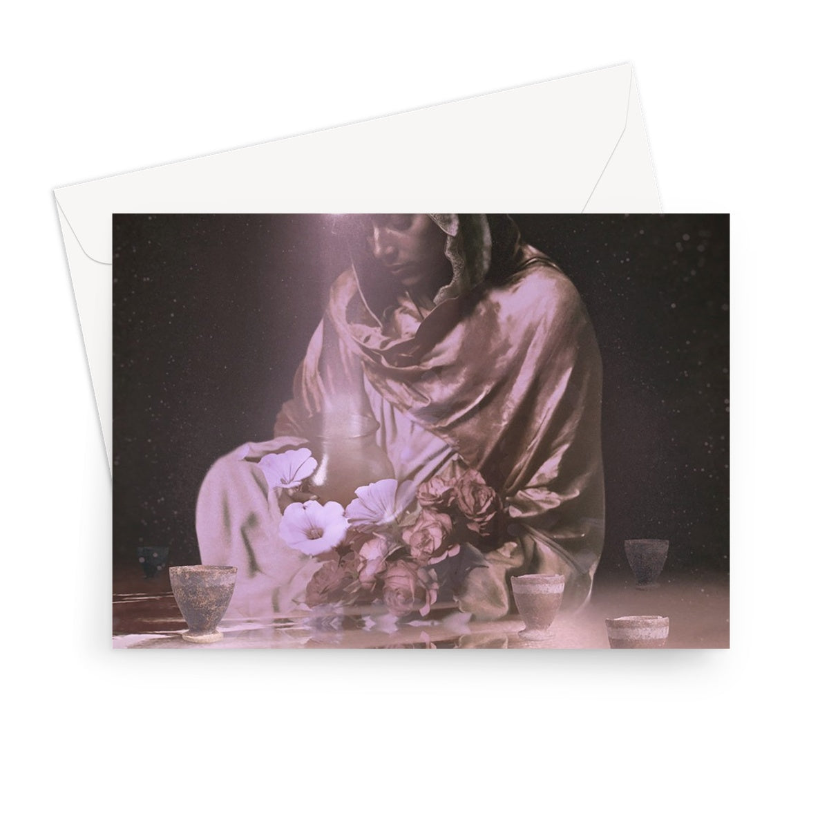 Eight of Cups Greeting Card - Starseed Designs Inc.