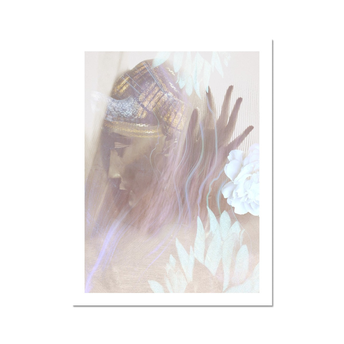 Queen Nefertiti Fine Art Print - Starseed Designs Inc.