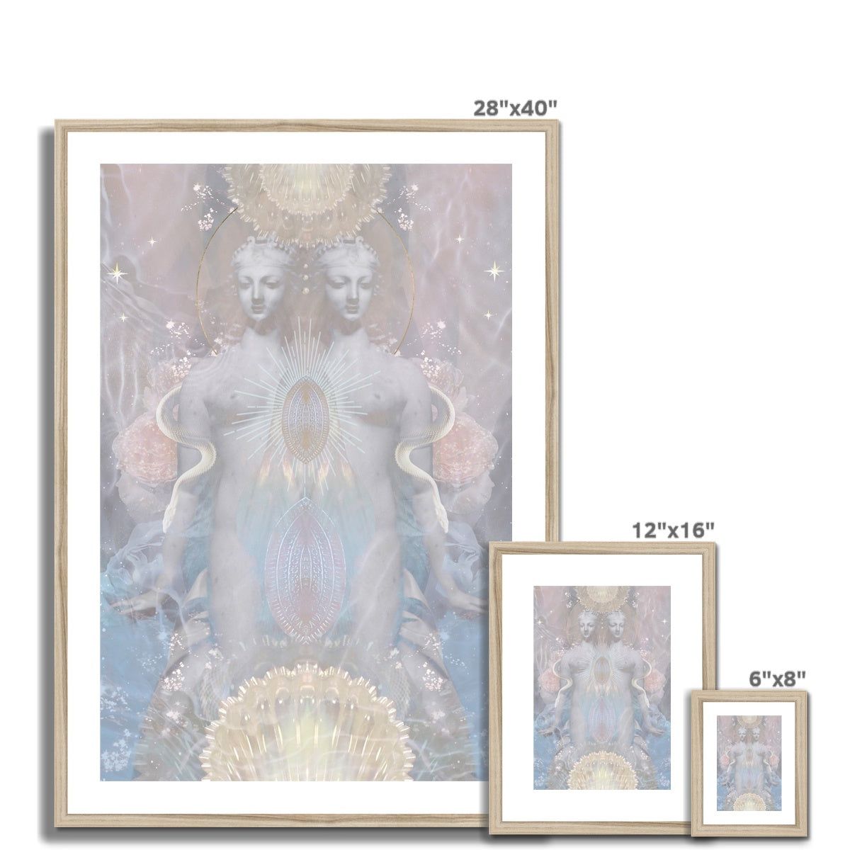Venus Framed & Mounted Print - Starseed Designs Inc.
