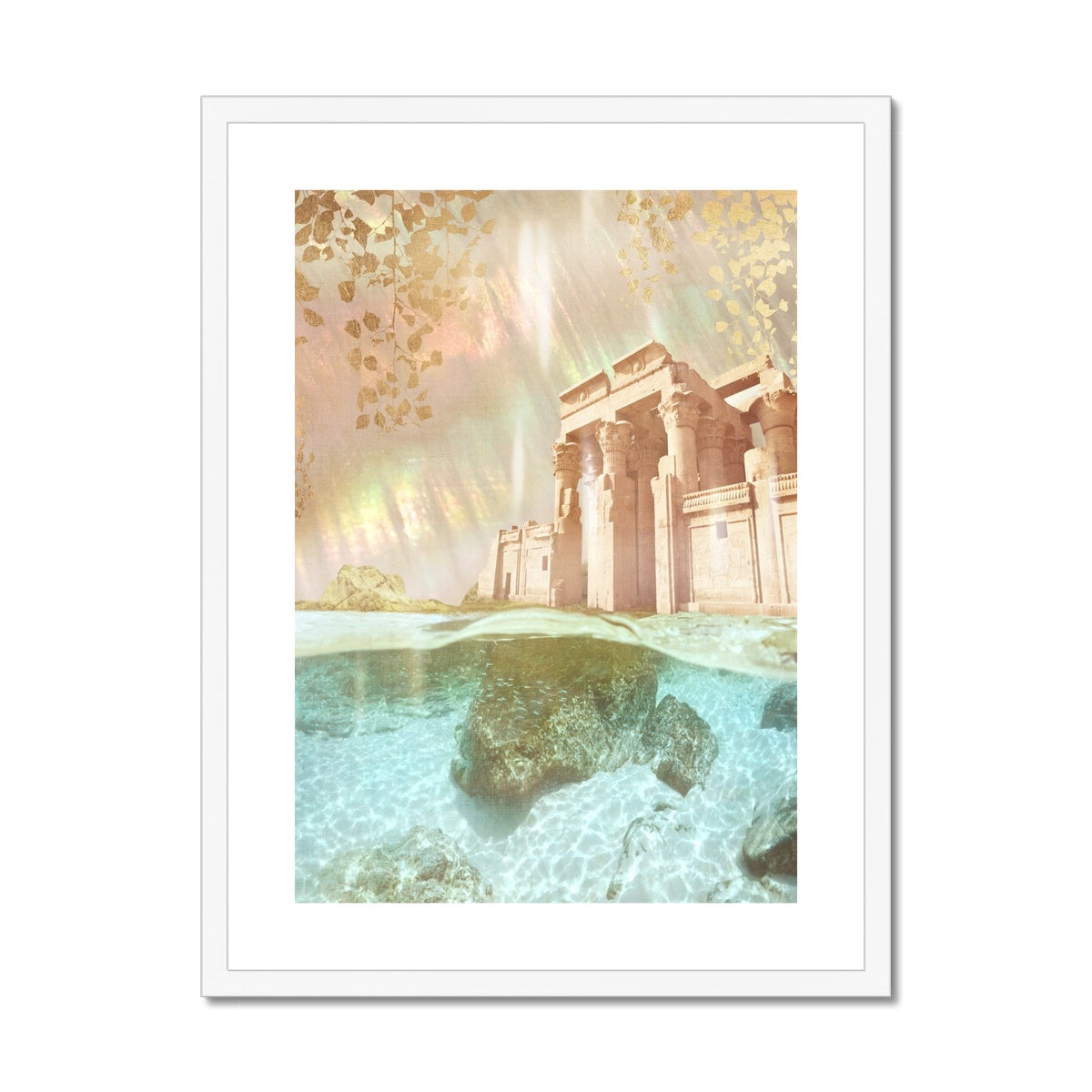 Hidden World Framed & Mounted Print - Starseed Designs Inc.