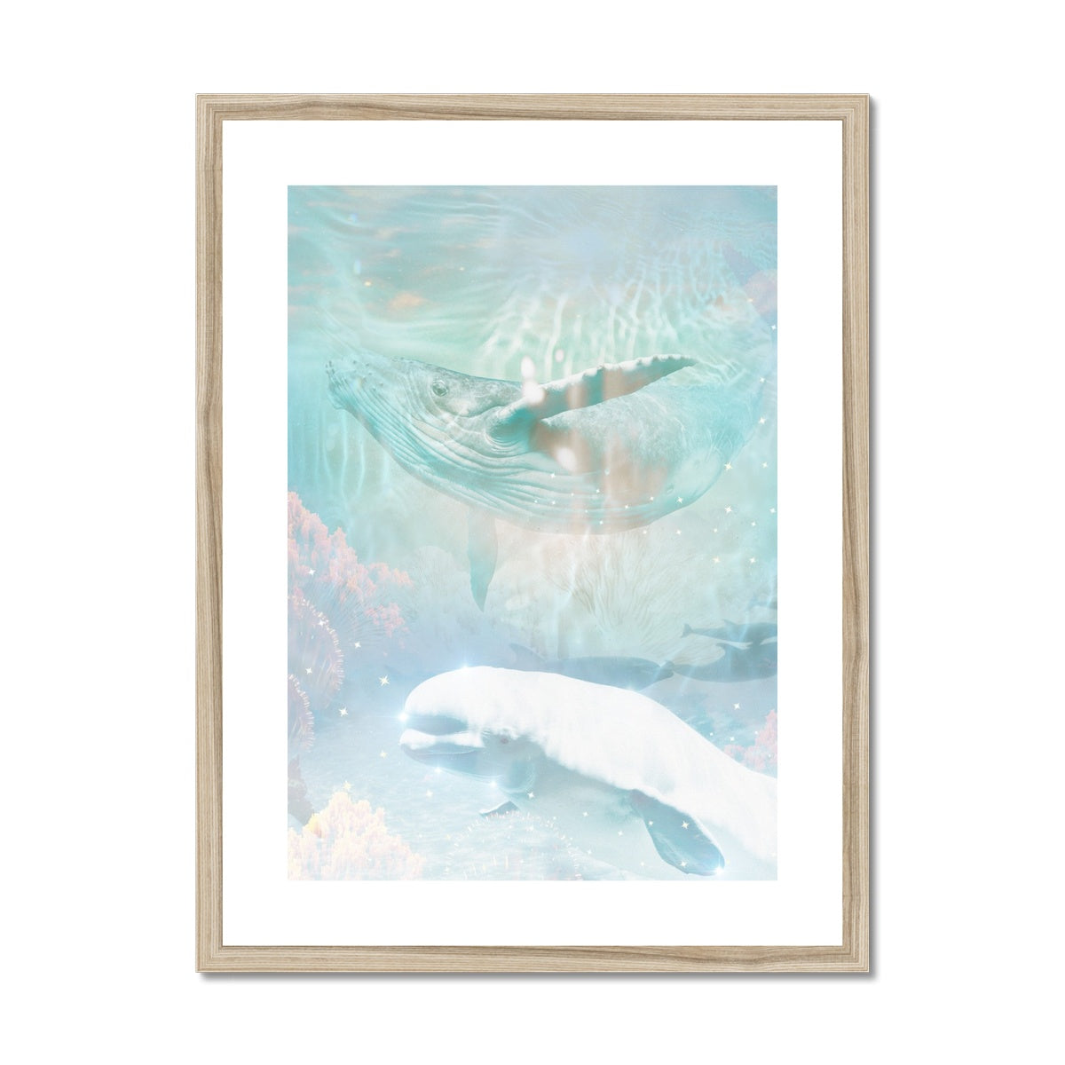Sweet Emissaries Framed & Mounted Print - Starseed Designs Inc.