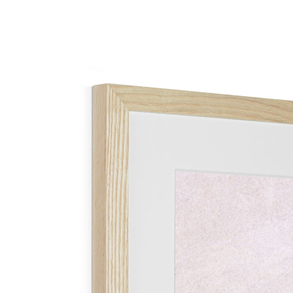 A Sacred Blossom Framed & Mounted Print - Starseed Designs Inc.