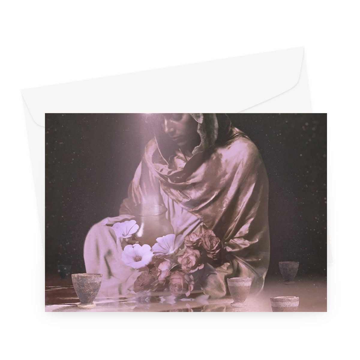 Eight of Cups Greeting Card - Starseed Designs Inc.