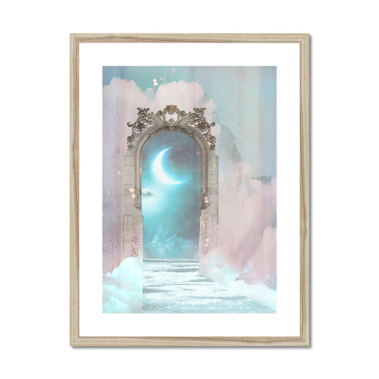 Luna  Framed & Mounted Print - Starseed Designs Inc.