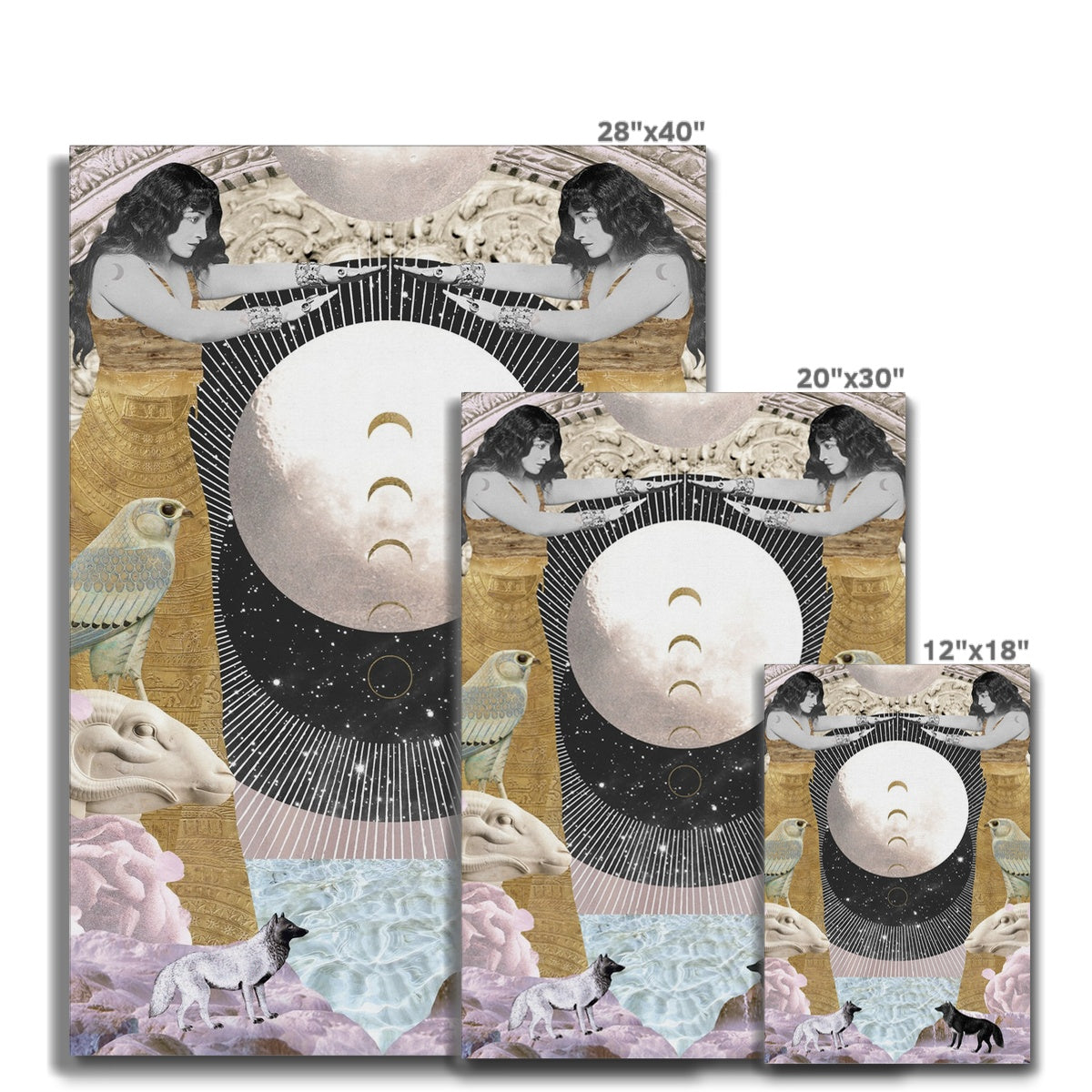 The Moon Canvas - Starseed Designs Inc.