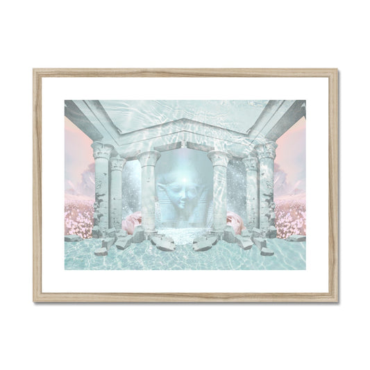 Hathor Temple Framed & Mounted Print - Starseed Designs Inc.