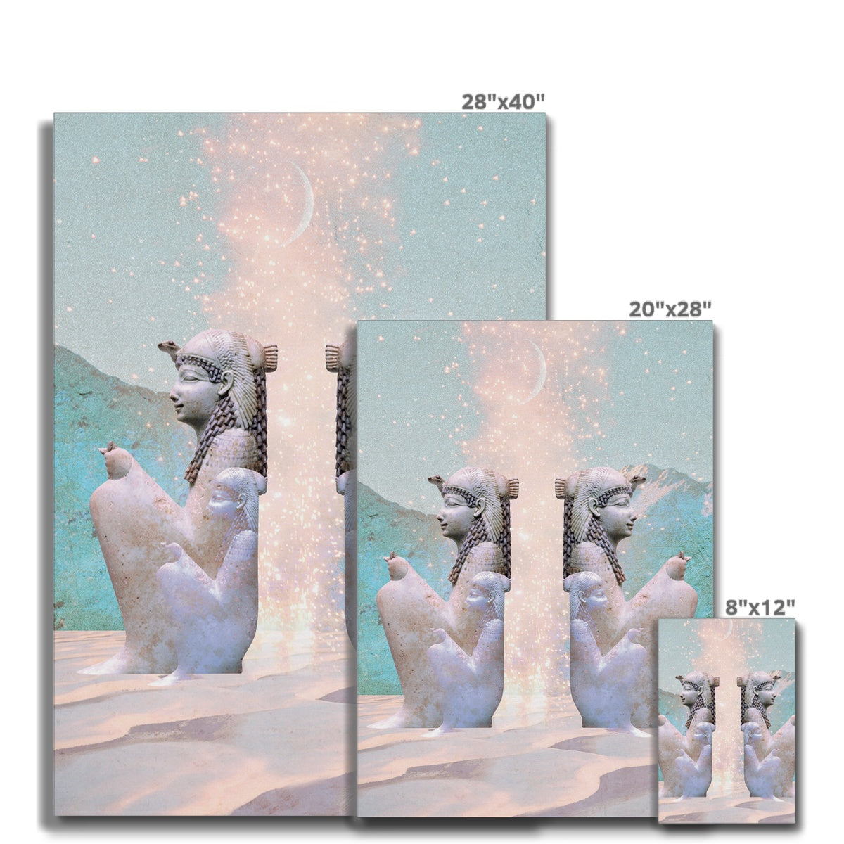 Hathor Dreams Canvas - Starseed Designs Inc.