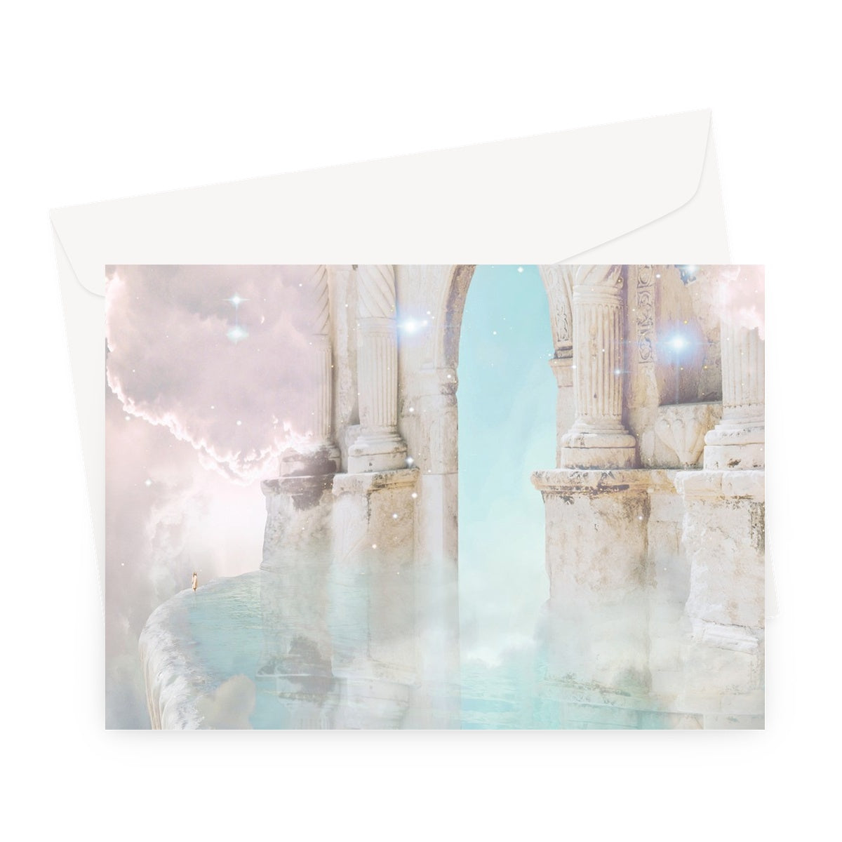 Celestial Waters Greeting Card - Starseed Designs Inc.