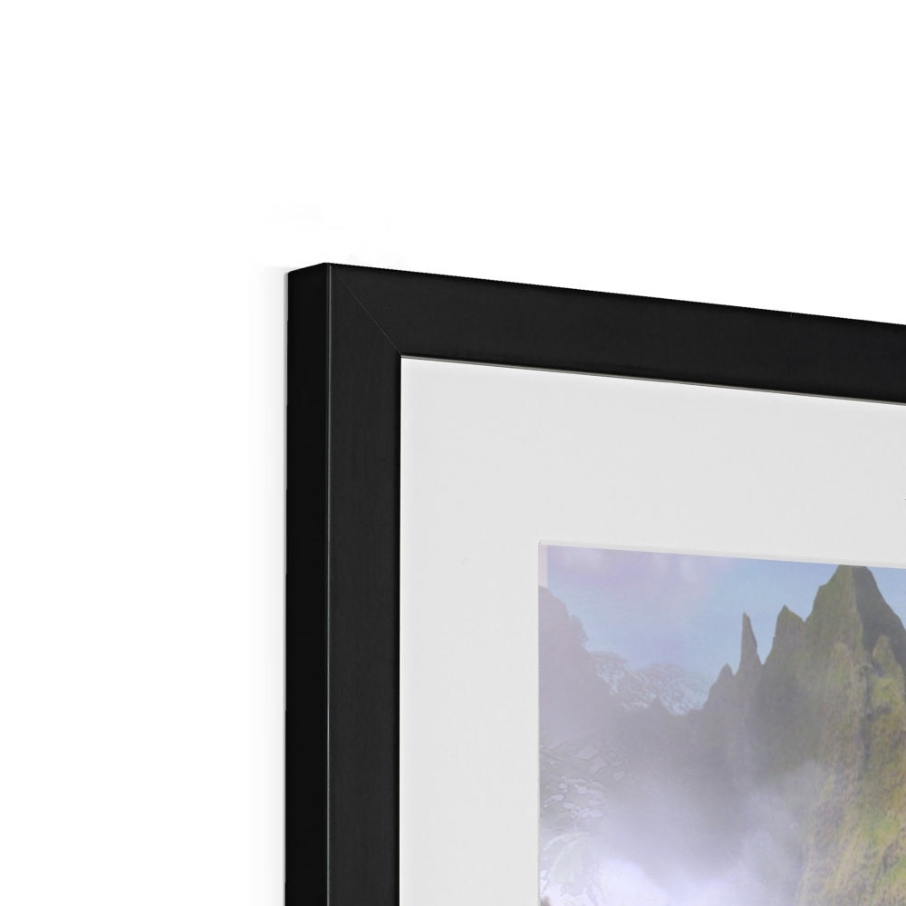 Beyond the Veil Framed & Mounted Print - Starseed Designs Inc.