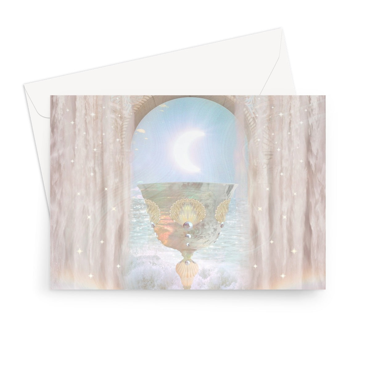 Sacred Chalice Greeting Card - Starseed Designs Inc.
