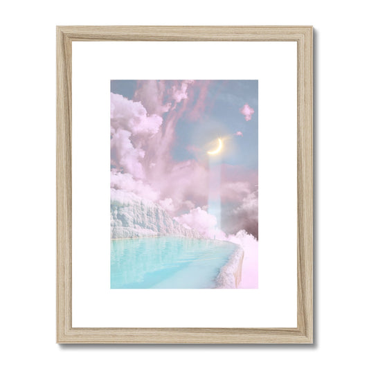 Moonbeam Framed & Mounted Print - Starseed Designs Inc.