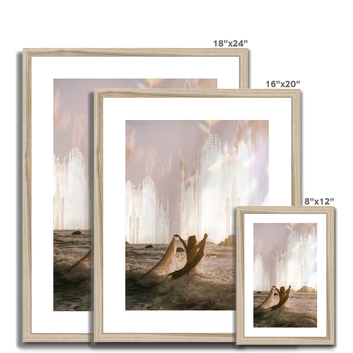 Light Codes Framed & Mounted Print - Starseed Designs Inc.