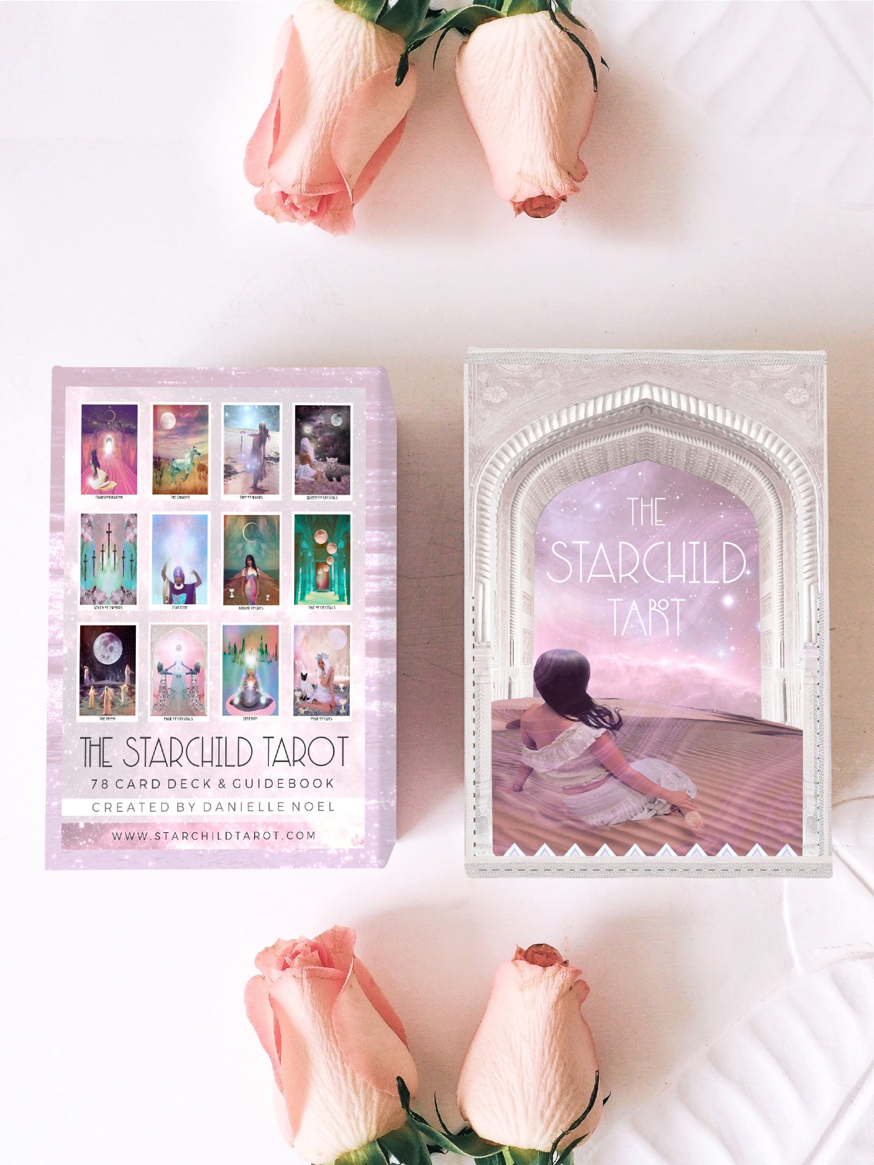 The Starchild Tarot - 1st Edition - ROSE PORTAL BOX - Starseed Designs Inc.