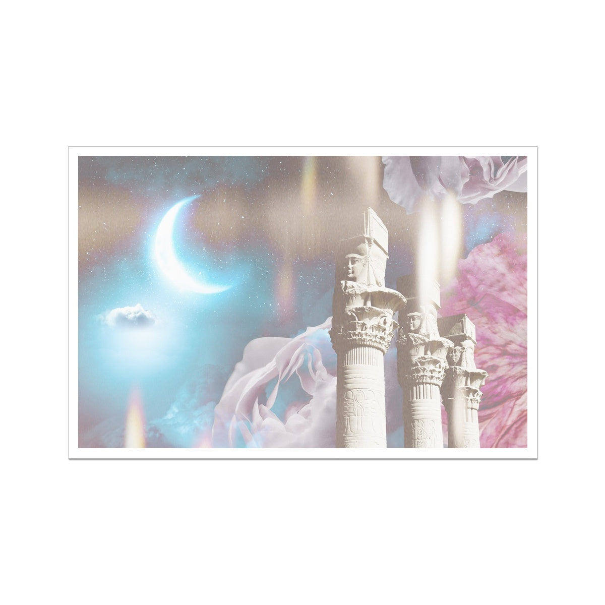 Ancient Temple of Light Fine Art Print - Starseed Designs Inc.