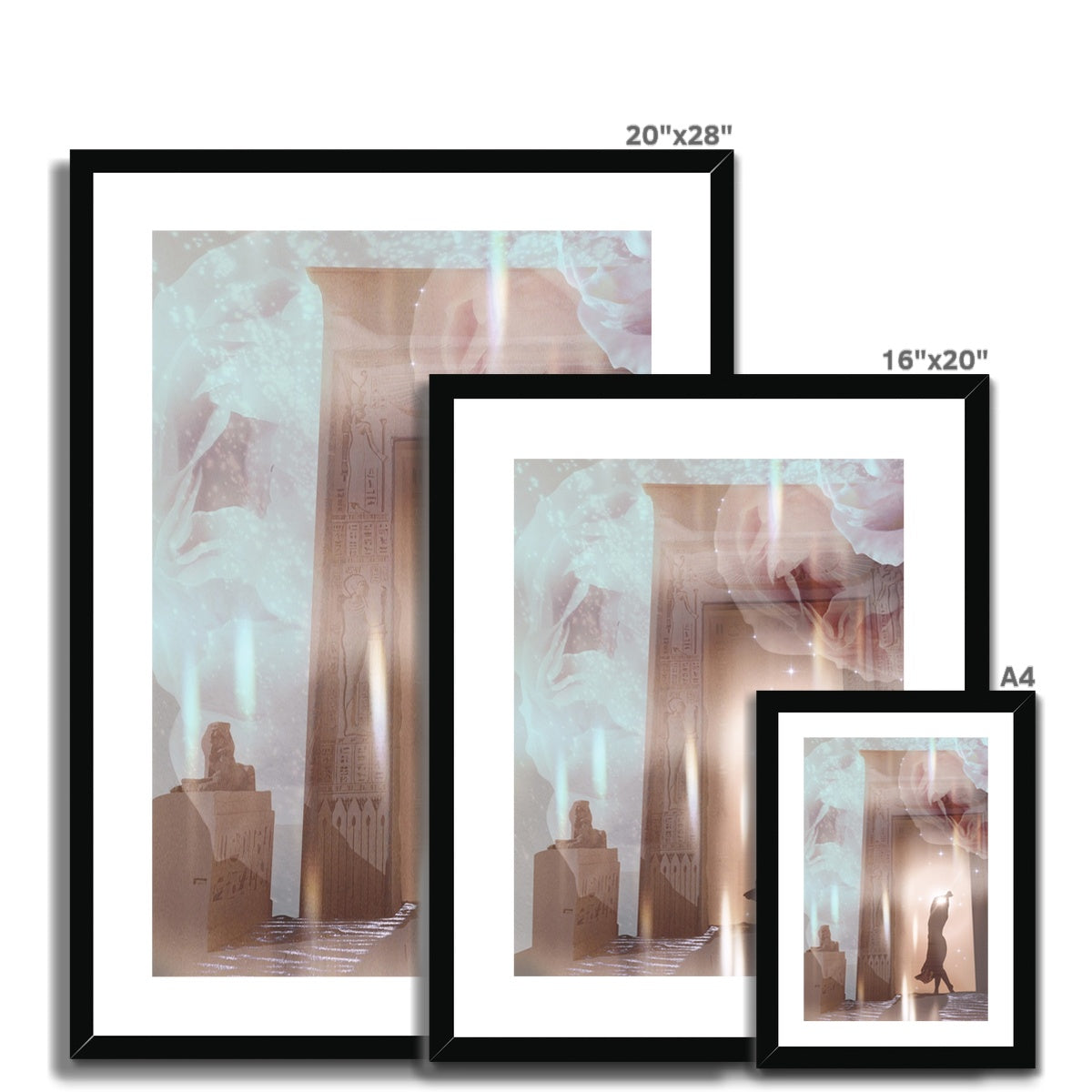 Astral Waters Framed & Mounted Print - Starseed Designs Inc.