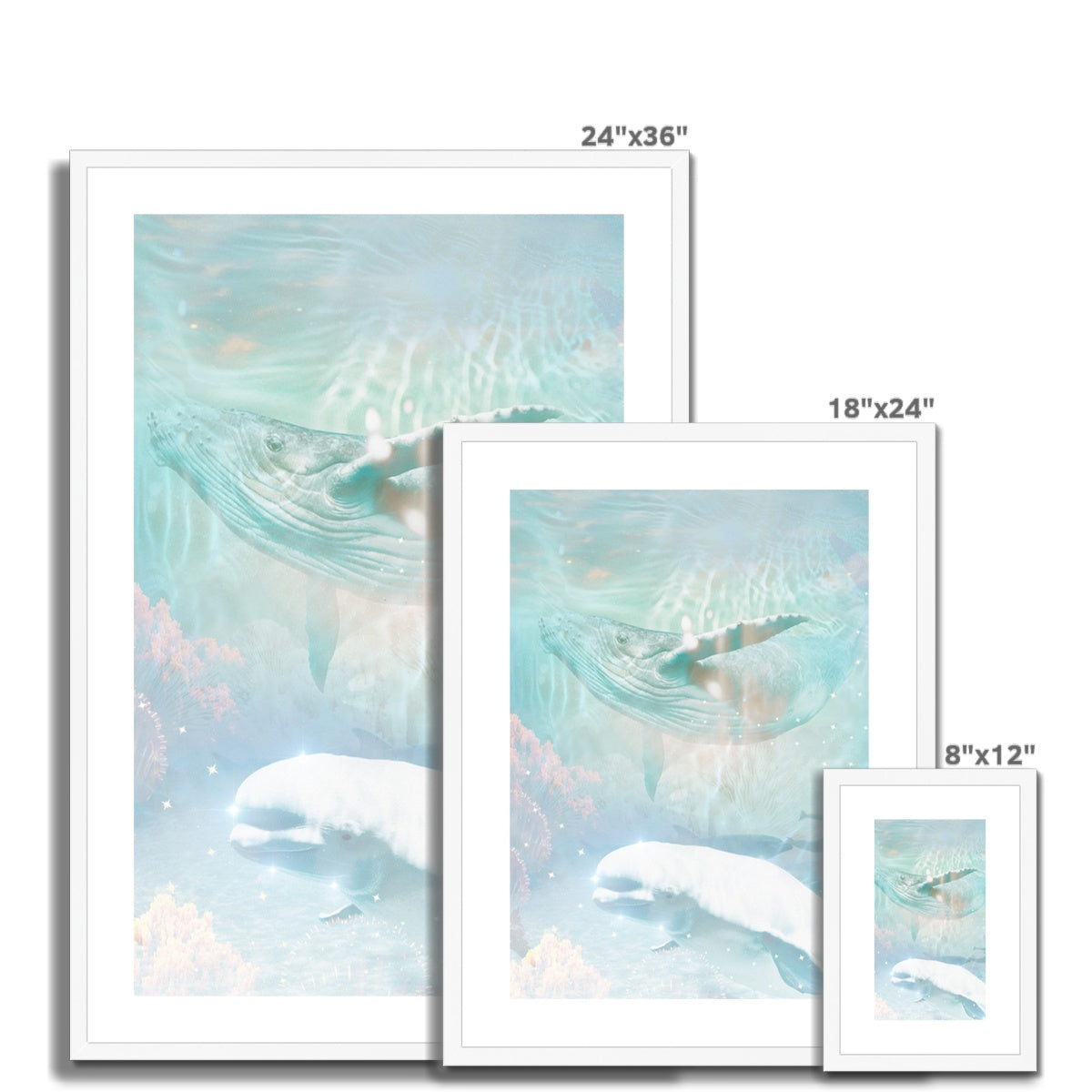 Sweet Emissaries Framed & Mounted Print - Starseed Designs Inc.