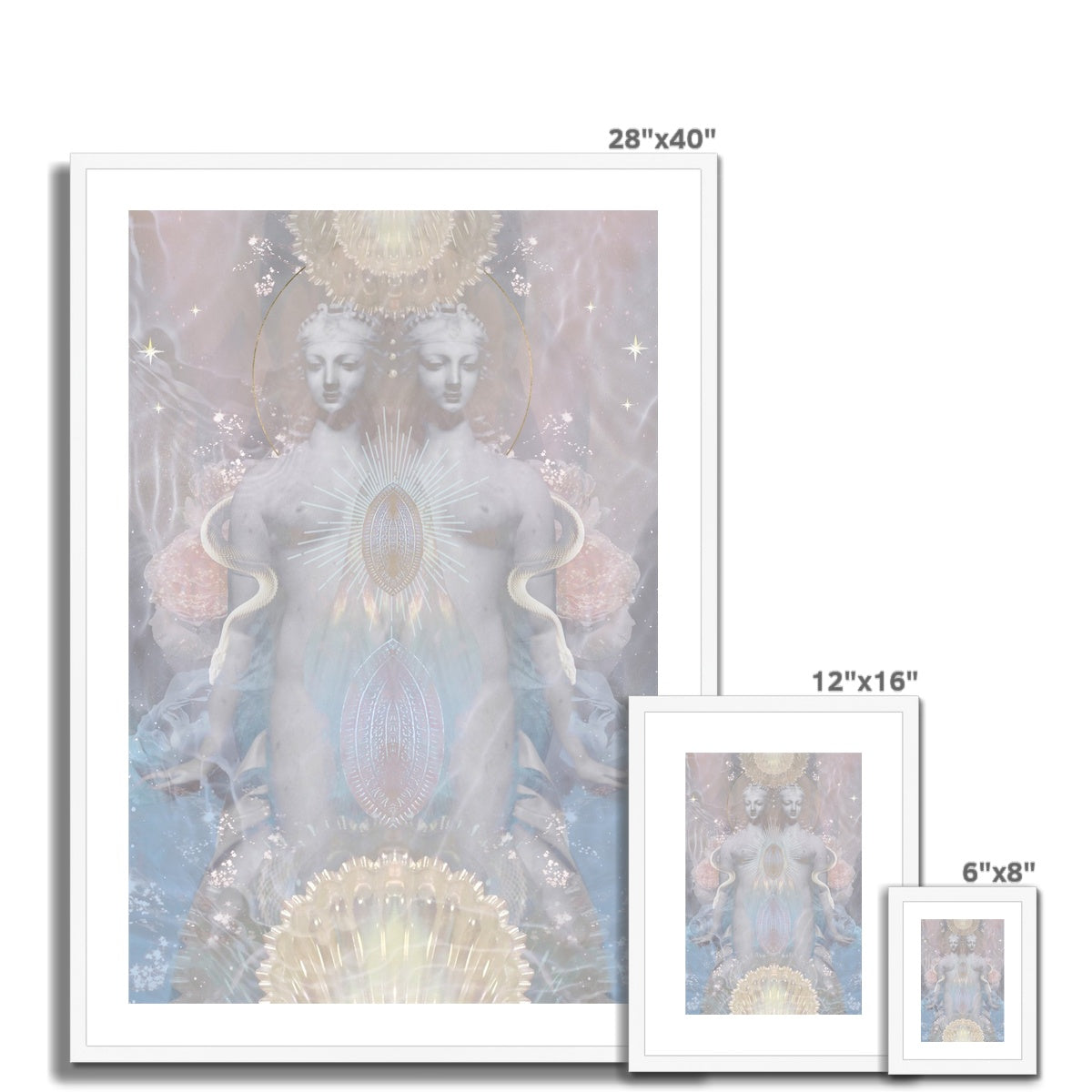 Venus Framed & Mounted Print - Starseed Designs Inc.