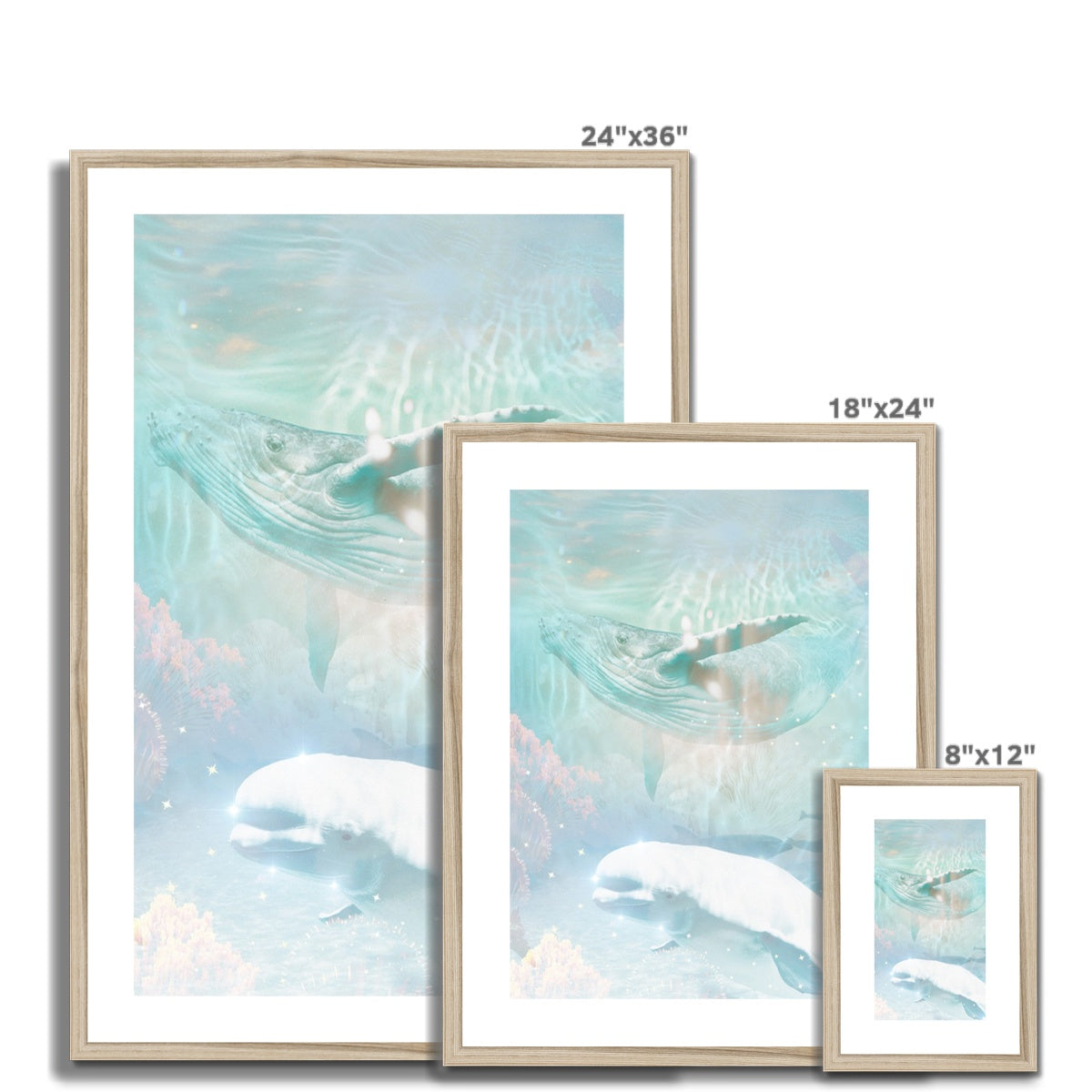 Sweet Emissaries Framed & Mounted Print - Starseed Designs Inc.