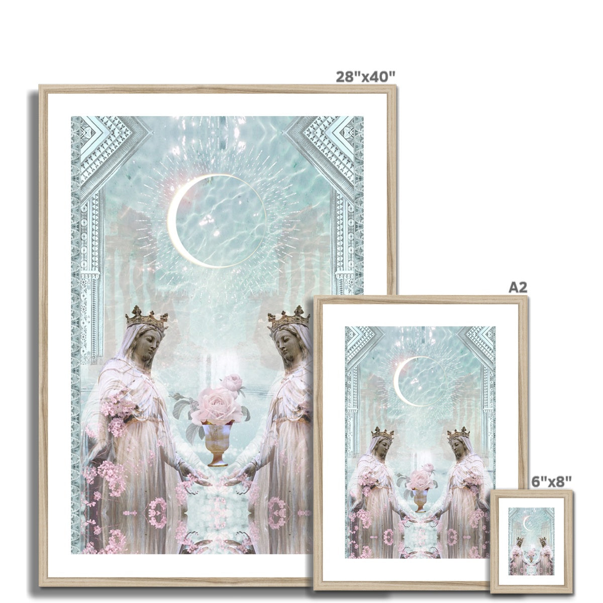 Sacred Grail Framed & Mounted Print - Starseed Designs Inc.