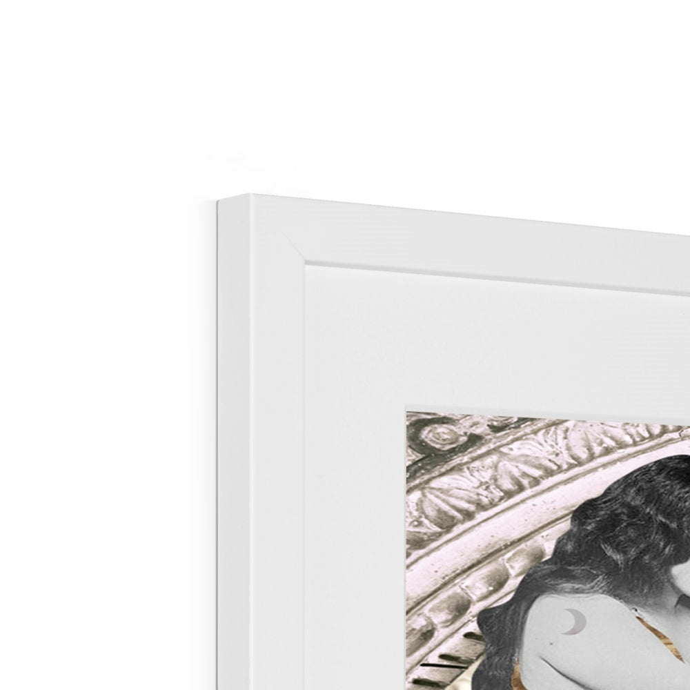 The Moon Framed & Mounted Print - Starseed Designs Inc.