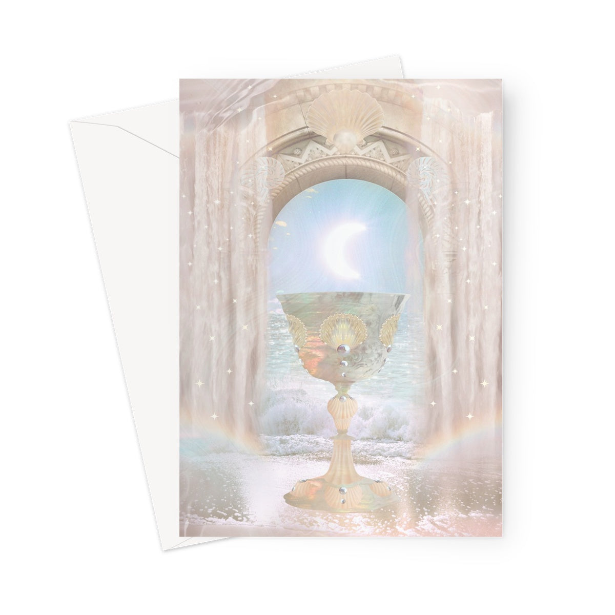 Sacred Chalice Greeting Card - Starseed Designs Inc.