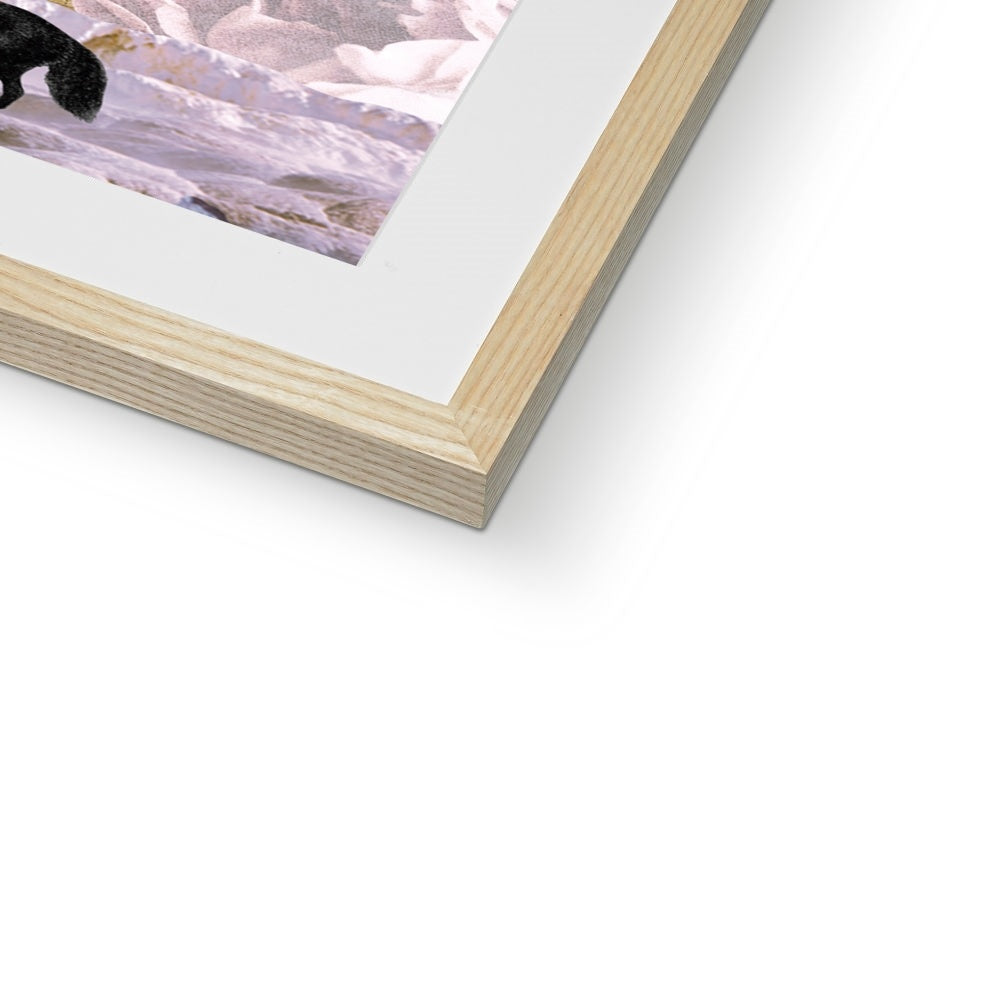 The Moon Framed & Mounted Print - Starseed Designs Inc.